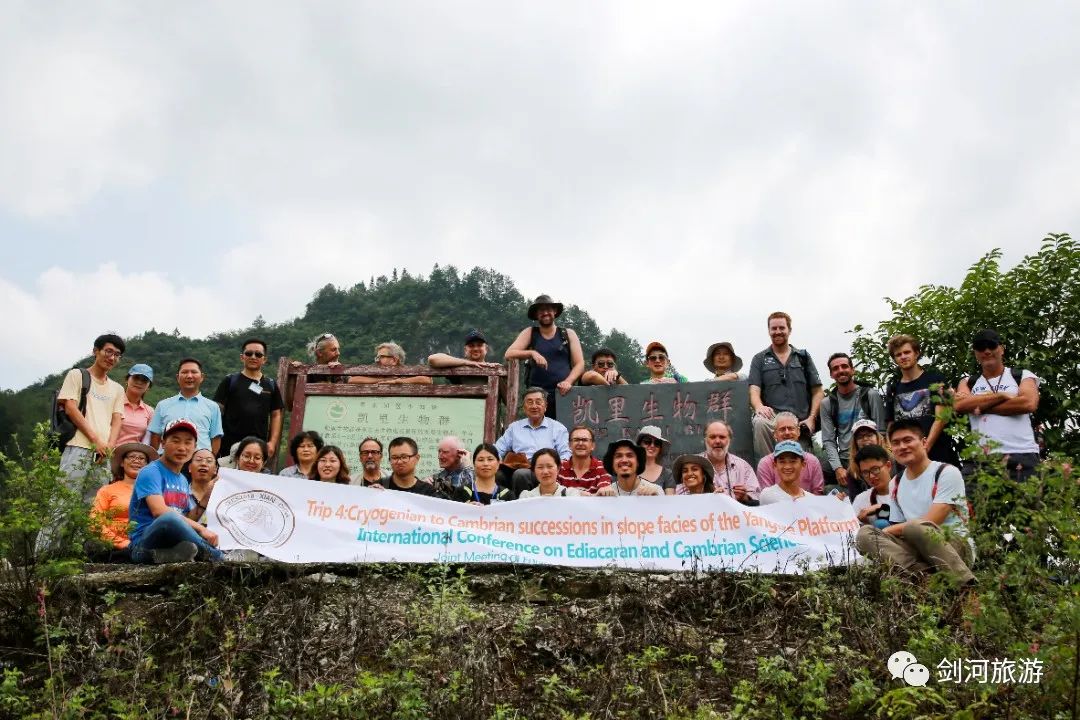 中外地质专家剑河考察古生物化石群 (杨家孟 摄) (7).jpg